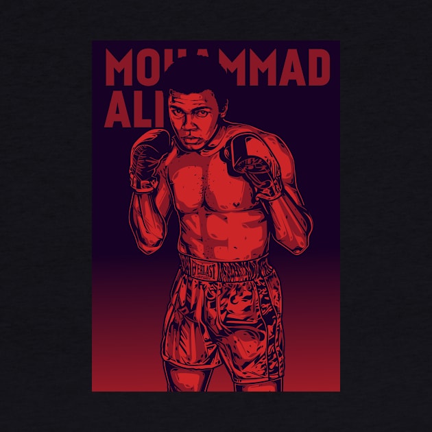 Mohammad Ali Pop Art by Adrielvector Gallery